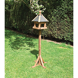 Rowlinson Premium Timber Laverton Bird Table - 2 x 2 ft