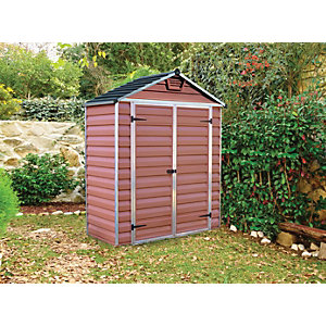 cheap plastic sheds on sale at argos, b&q, wickes