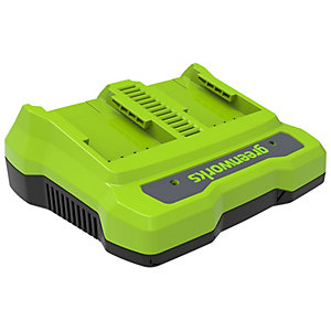 Greenworks 24V Twin Port 2A Charger