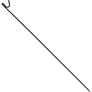 Wickes Safety Fencing Stake Black - 1.3m