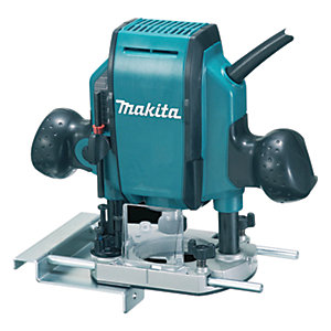 Makita RP0900X/2 1/4in Corded Plunge Router 240V - 900W