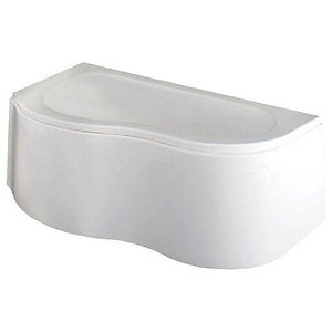 Wickes Curved Corner Front Bath Panel 1500 X 525mm Wickes Co Uk