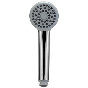 Croydex 1 Function Bathroom Shower Handset - Chrome
