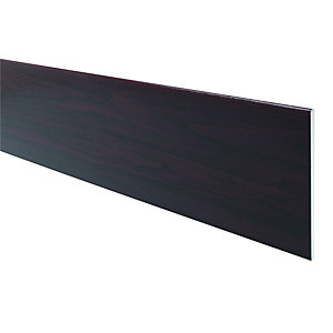 Wickes PVCu Rosewood Soffit Reveal Liner Board 300 x 2500mm
