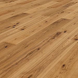 W by Woodpecker Classic Light Oak Solid Wood Flooring - 1.62m2