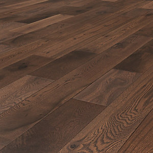 Dark Oak Solid Wood Flooring 1 5, Dark Oak Laminate Flooring Wickes