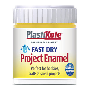 Plastikote Fast Dry Brush On Enamel - Buttercup Yellow 59ml