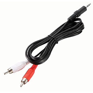 Ross 3.5mm Stereo Jack to 2 Phono Cable - 1.5m