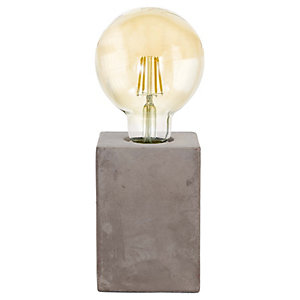 Eglo Prestwick Concrete Table Lamp