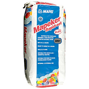 Mapei Mapeker Rapid Set Flexible Tile Adhesive Grey 20kg