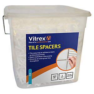 Vitrex Tile Spacers 2mm 3000 Pack