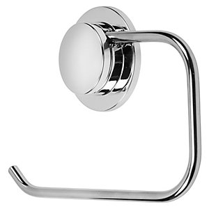 Croydex Stick 'n' Lock™ Toilet Roll Holder - Chrome