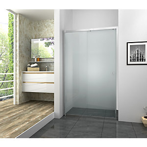 Vision 6mm Framed Chrome Sliding Shower Door Only - Various Sizes Available
