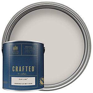 CRAFTED™ by Crown Flat Matt Emulsion Interior Paint - Clay Like™ - 2.5L