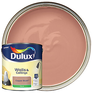 Dulux Silk Emulsion Paint - Copper Blush - 2.5L