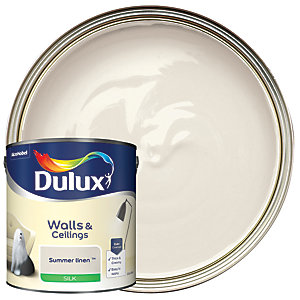 Dulux Silk Emulsion Paint - Summer Linen - 2.5L