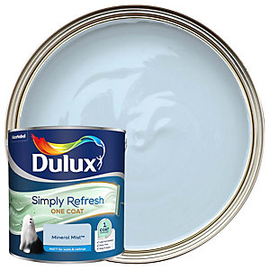 Dulux Simply Refresh One Coat Matt Emulsion Paint - Mineral Mist - 2.5L