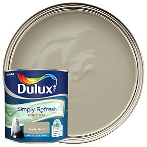 Dulux Simply Refresh One Coat Matt Emulsion Paint - Overtly Olive - 2.5L