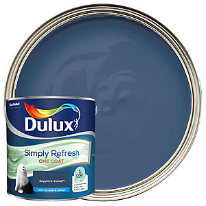 Dulux Simply Refresh One Coat Matt Emulsion Paint - Sapphire Salute - 2.5L