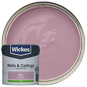 Wickes Vintage Blush - No. 615 Vinyl Silk Emulsion - 2.5L
