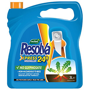 Resolva Express Ready to Use Glypho Free Weed Killer - 3L