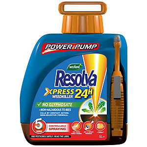 Resolva Express Ready to Use Power Pump Glypho Free Weed Killer - 5L