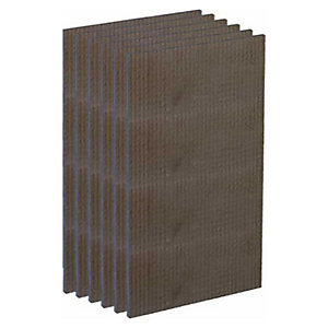Wickes 6mm Tile Backer Board Floor Kit - 1200 x 600mm (6 boards)