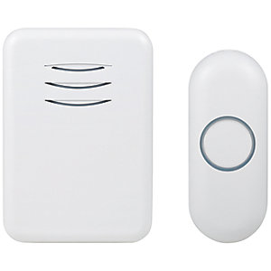 Byron DBY-22312UK 150m Wireless Doorbell with Plug In Chime