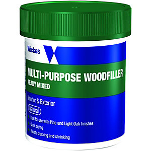 Wickes Multi Purpose Wood Filler Tub Natural 250g Wickes Co Uk