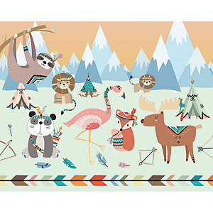 ohpopsi Animal Reservation Wall Mural