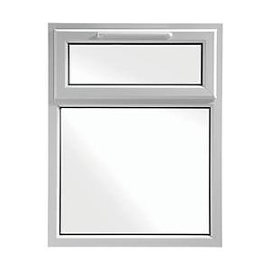 Wickes White Upvc Casement Window Top Hung 905 X 1010mm Wickes Co Uk