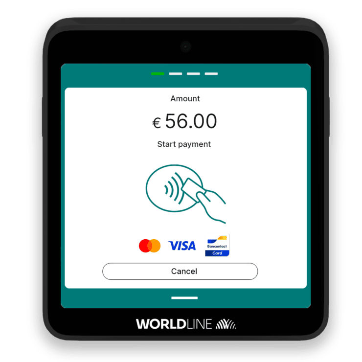 Terminal de paiement miniPOS Cube