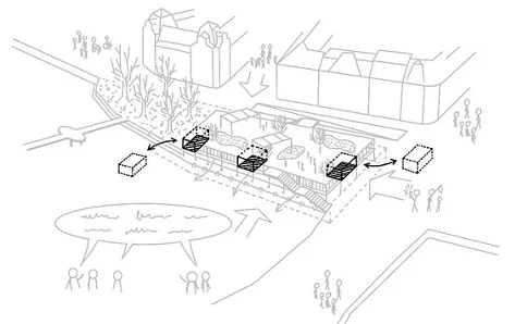 Öffentlichen Ort für alle mit starkem Bezug zur Lage und Geschichte schaffen