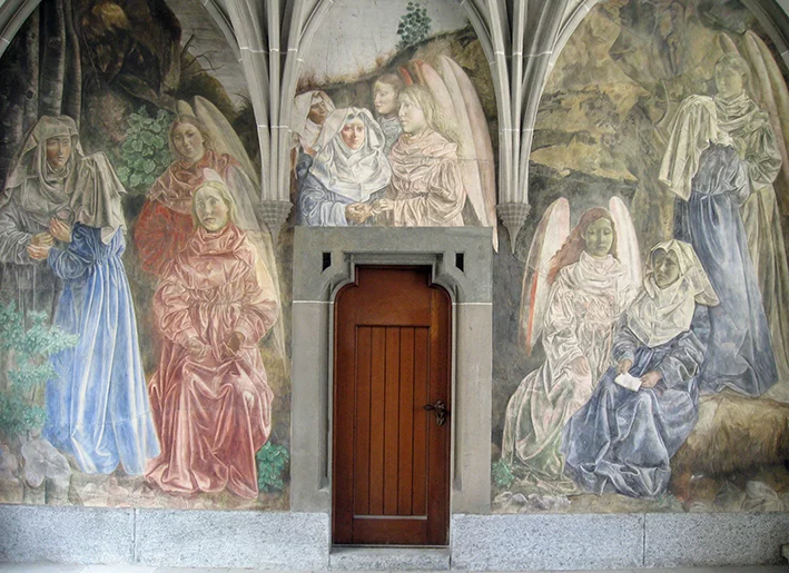 Fresken im Fraumünsterkreuzgang