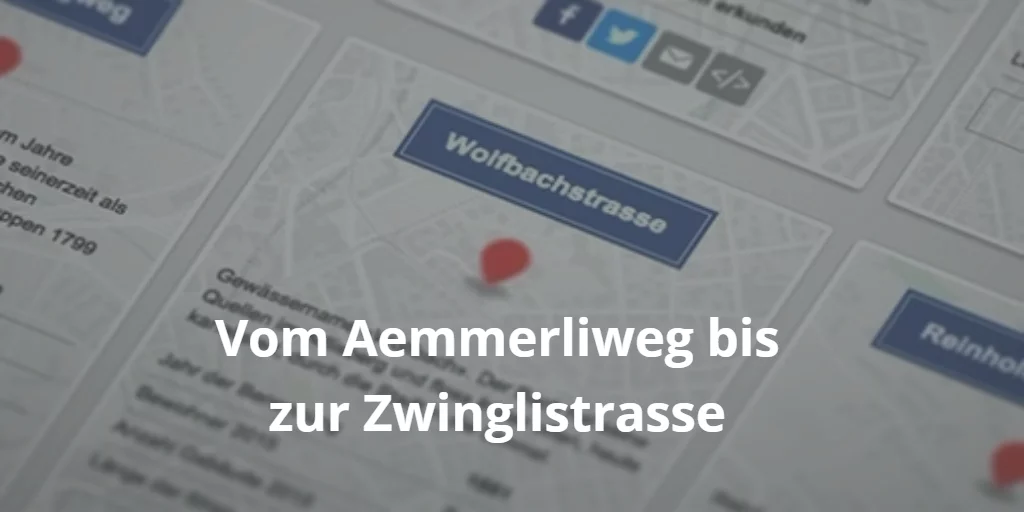 Screenshot der Website