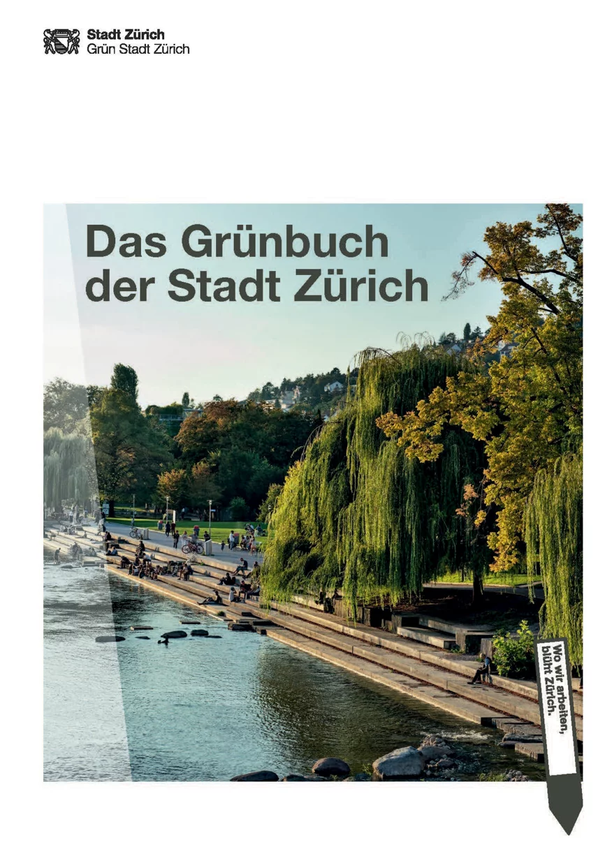 Titelbild Grünbuch der Stadt Zürich