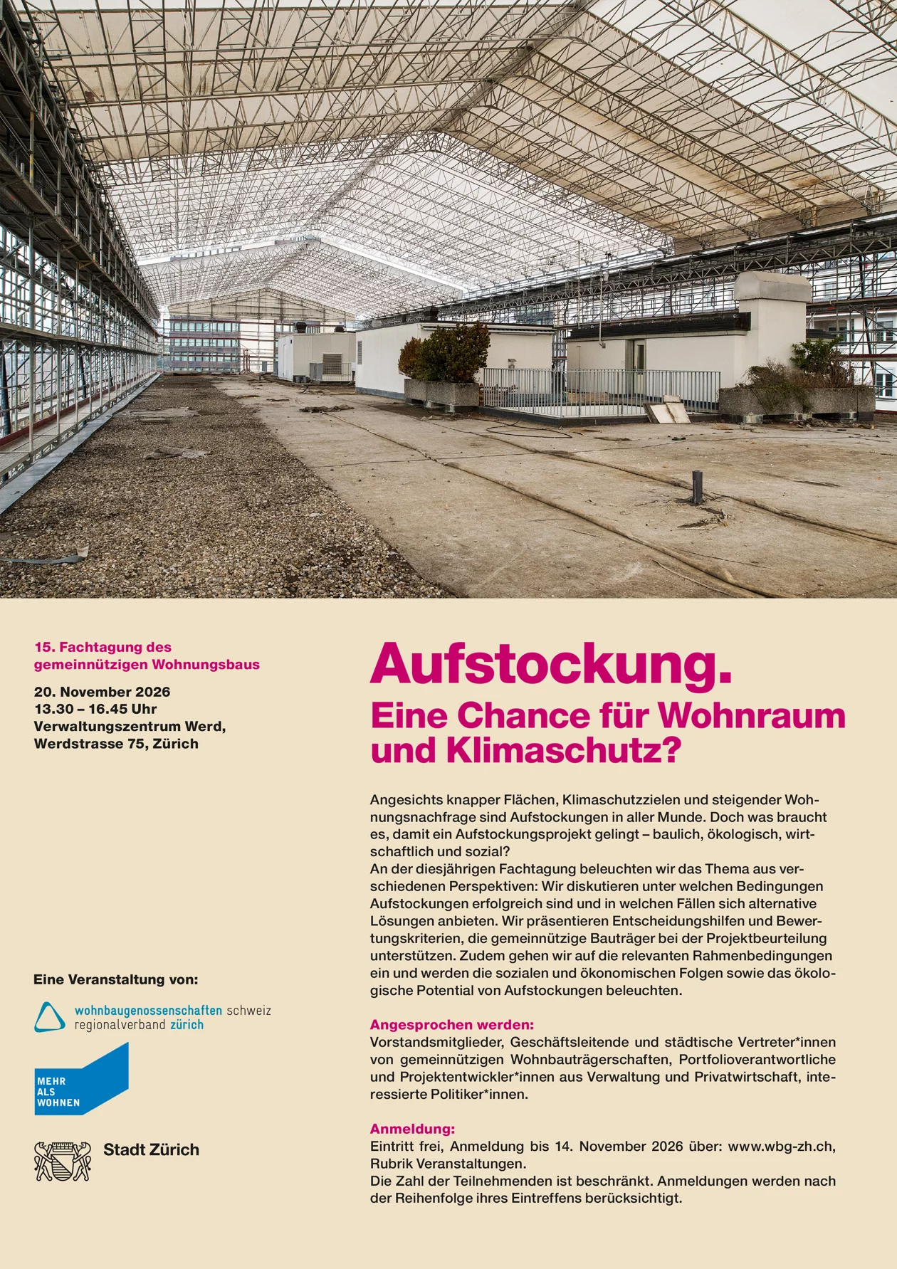 15. Fachtagung des gemeinnützigen Wohnungsbaus