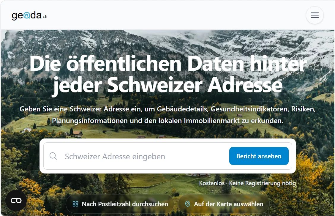 Geoda - Webapplikation