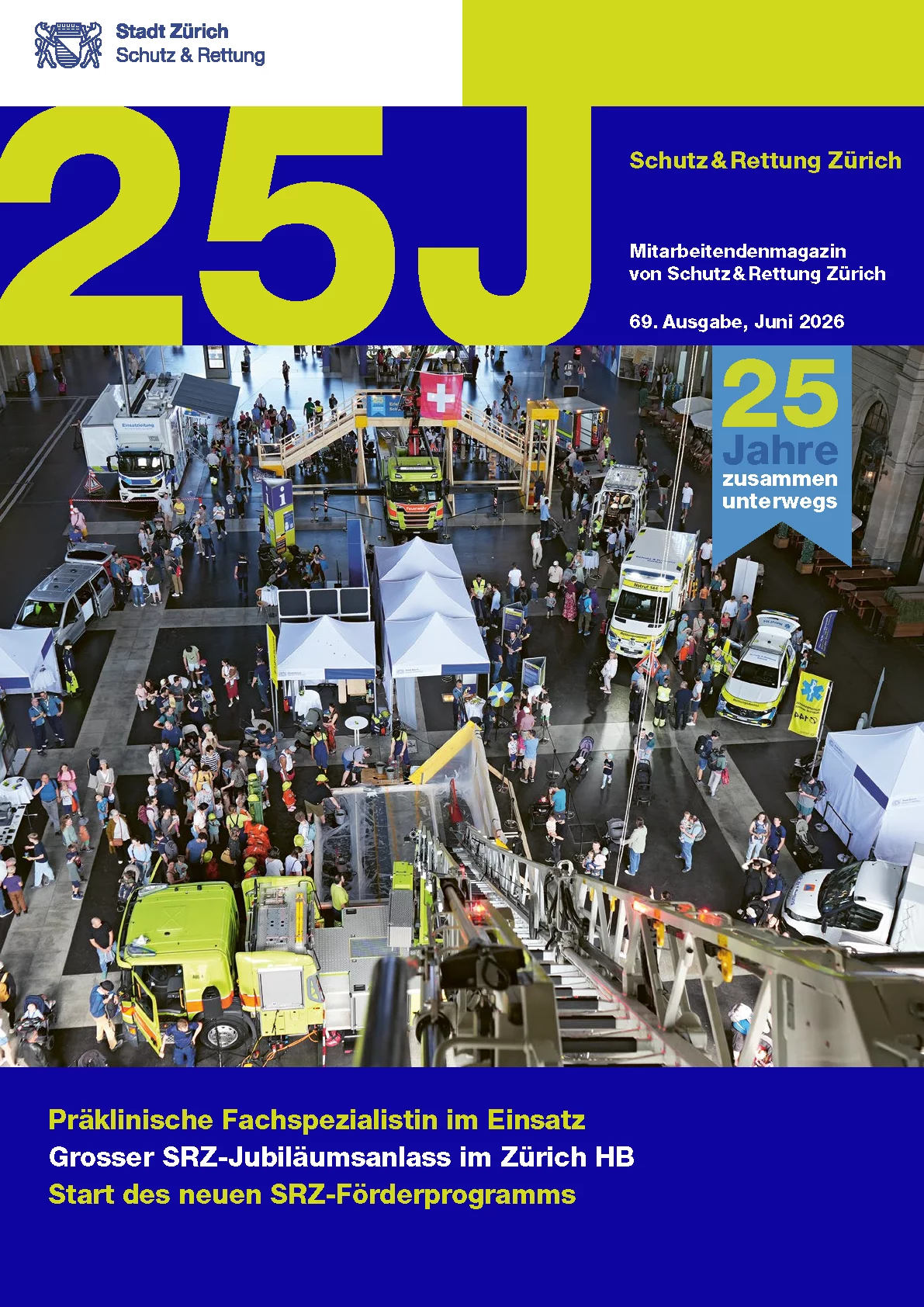Jubiläumsanlass von Schutz & Rettung Zürich