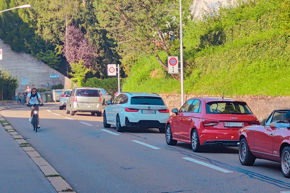 Schleichverkehr im Brunaugebiet