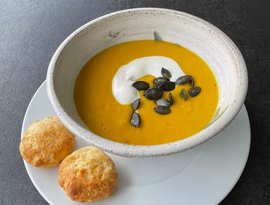 Kürbissuppe
