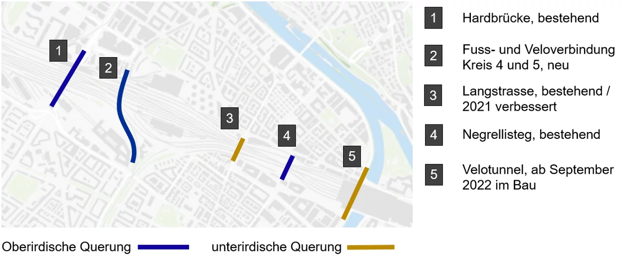 Franca-Magnani-Brücke | Stadt Zürich