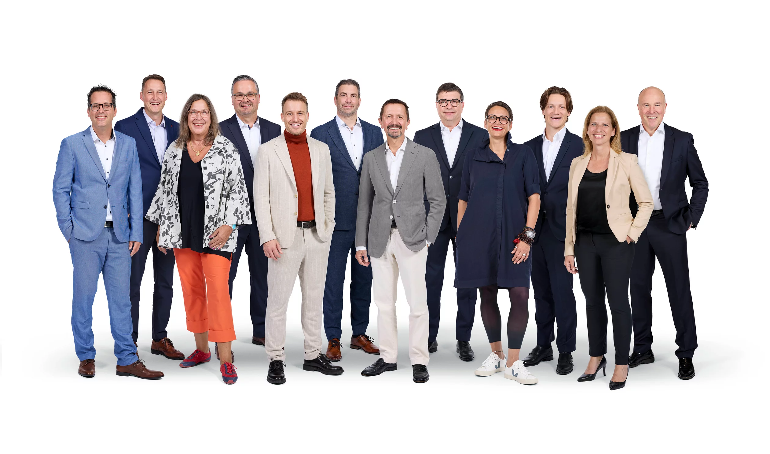 Die Geschäftlsleitung gemeinsam auf einem Bild