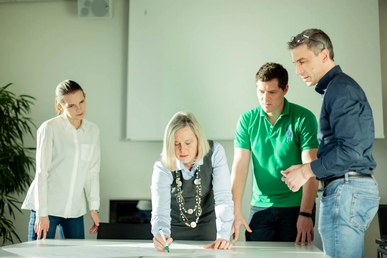 Zusammenarbeit im Projekt