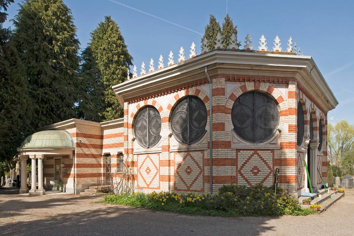 Aussenansicht Abdankungshalle