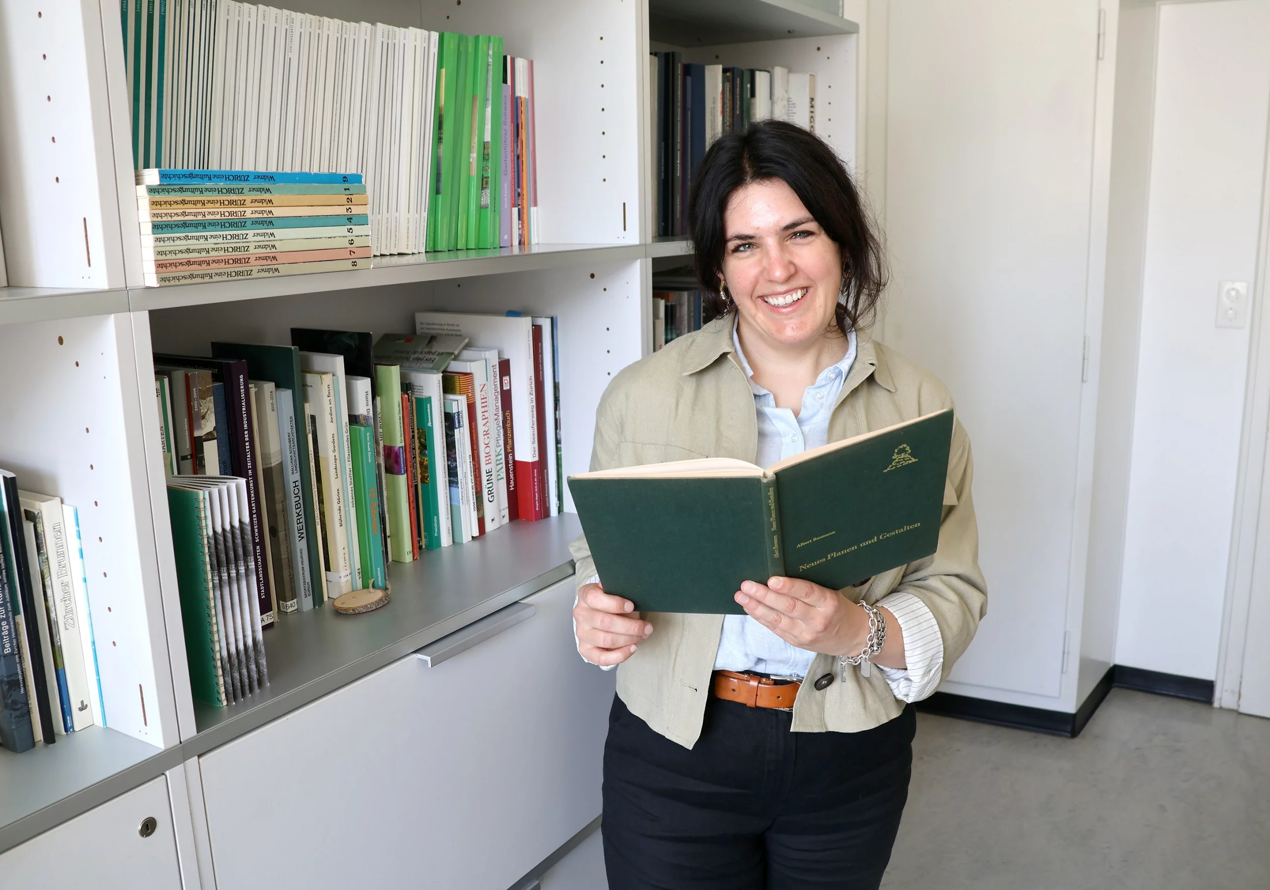 Alessandra, Mitarbeiterin bei Grün Stadt Zürich