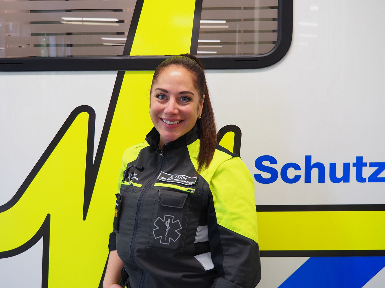 Alexandra Hofer, dipl. Rettungssanitäterin