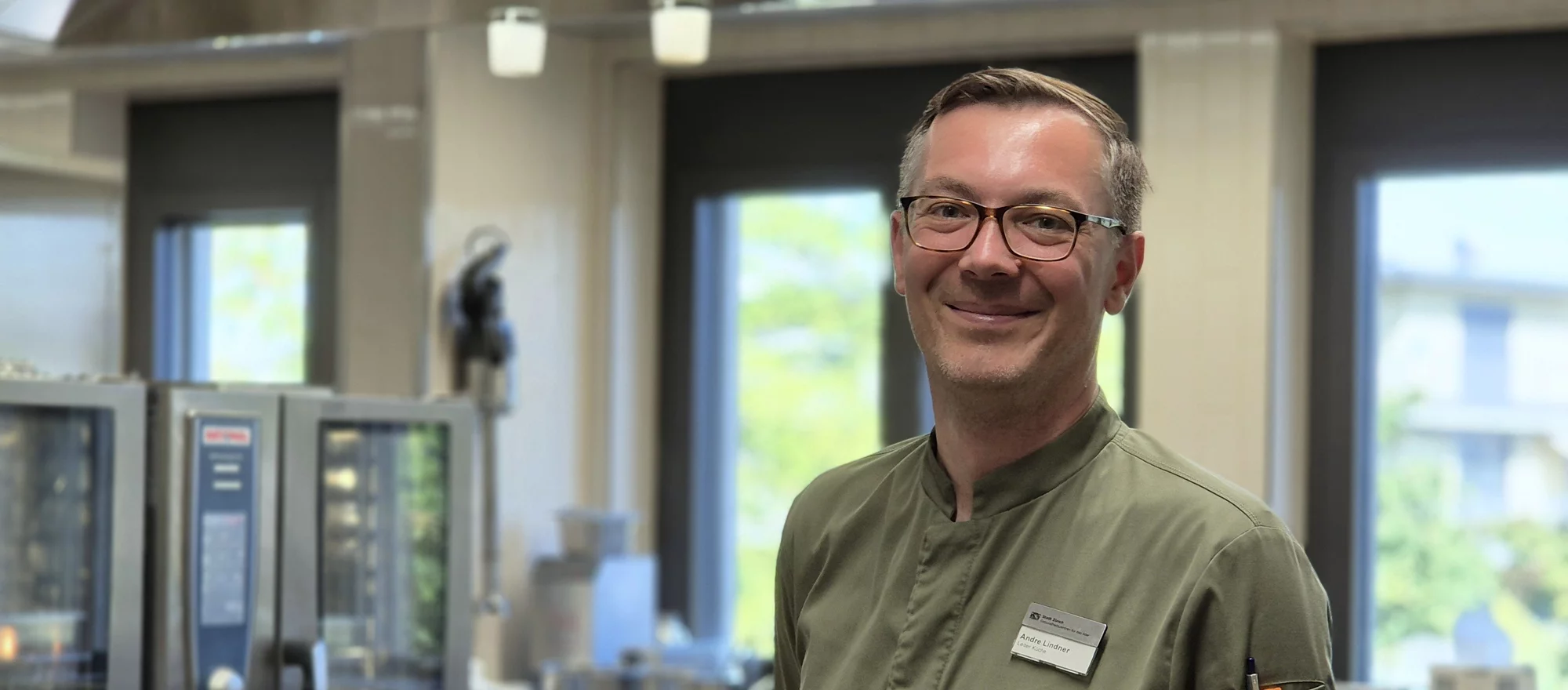 Andre Lindner, Leiter Küche im Gesundheitszentrum für das Alter Wolfswinkel