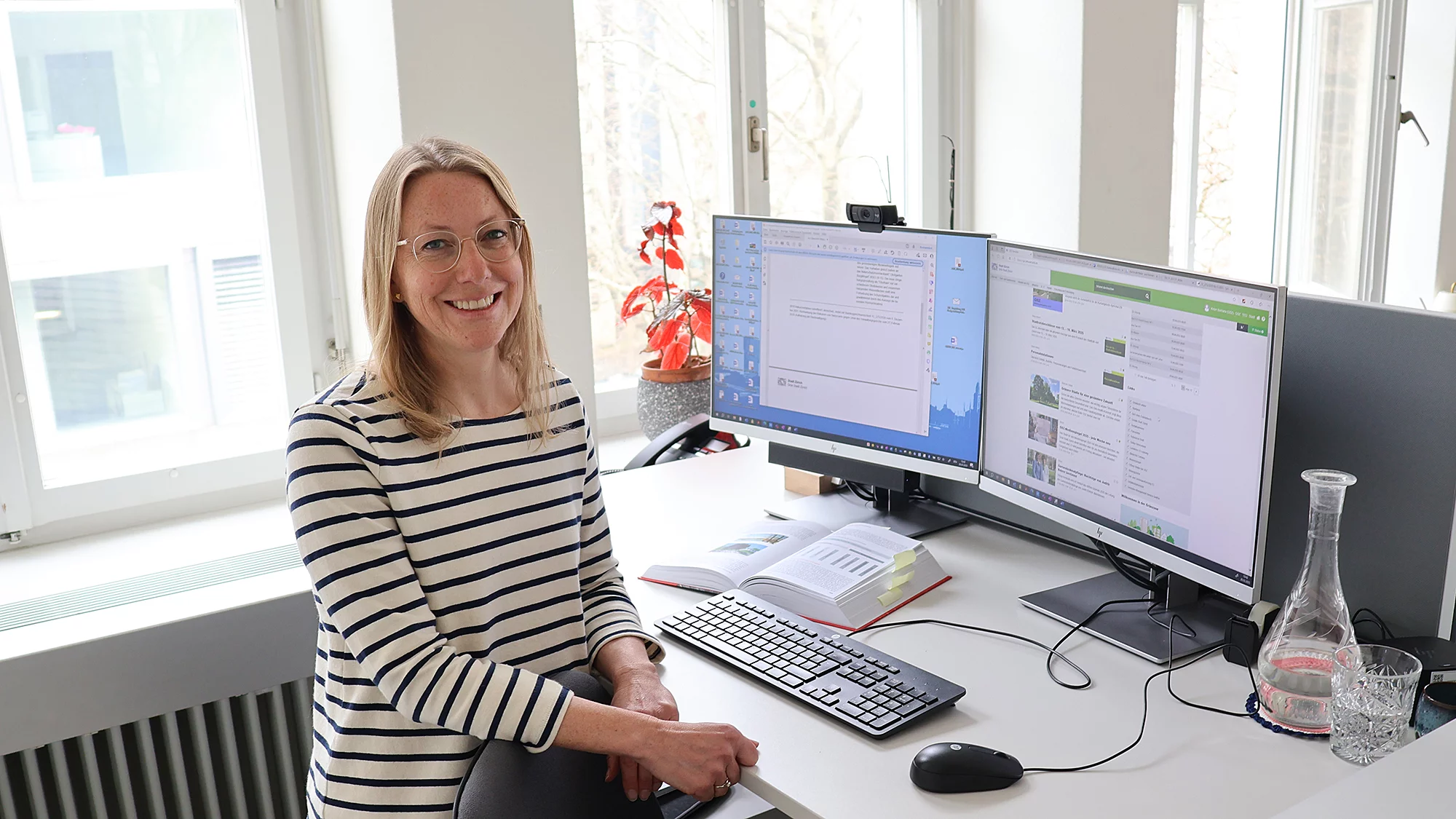 Barbara, Leiterin des Rechtsdienstes von Grün Stadt Zürich