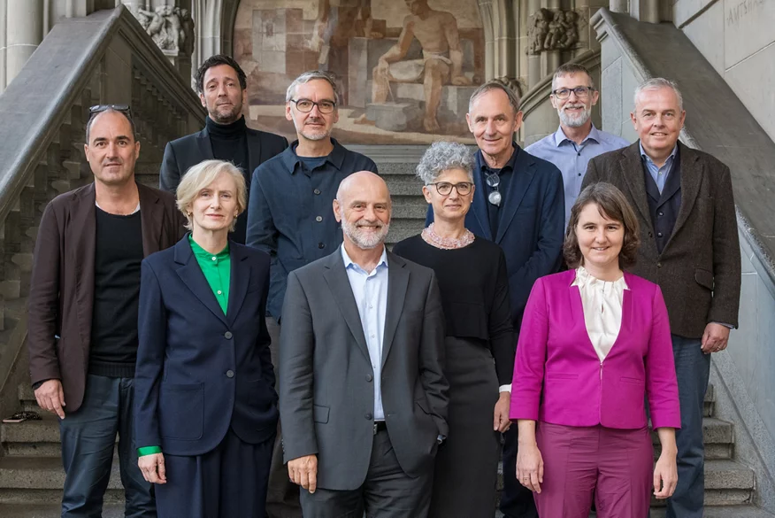 Das Bild zeigt das Baukollegium für die Jahre 2022 bis 2026